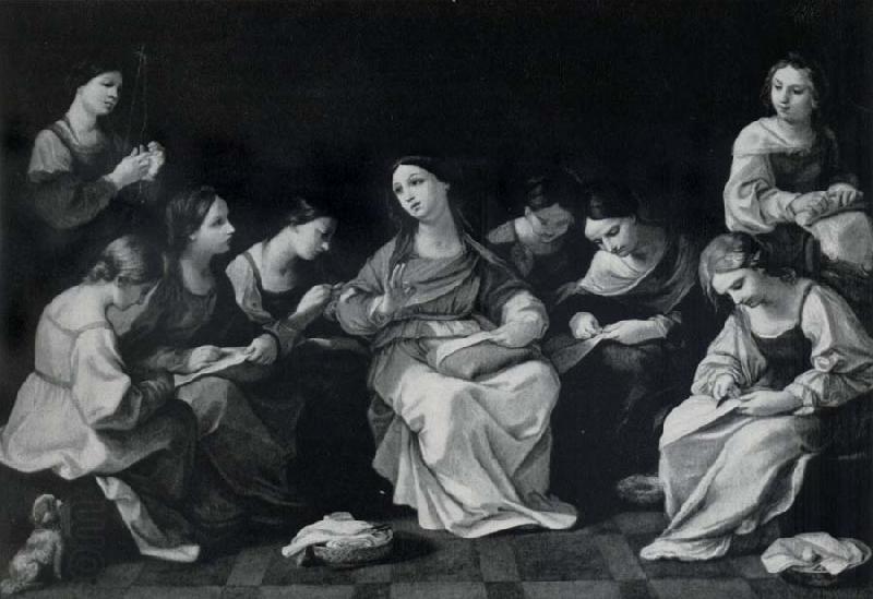 Guido Reni The Girlhood of the Madonna oil painting picture